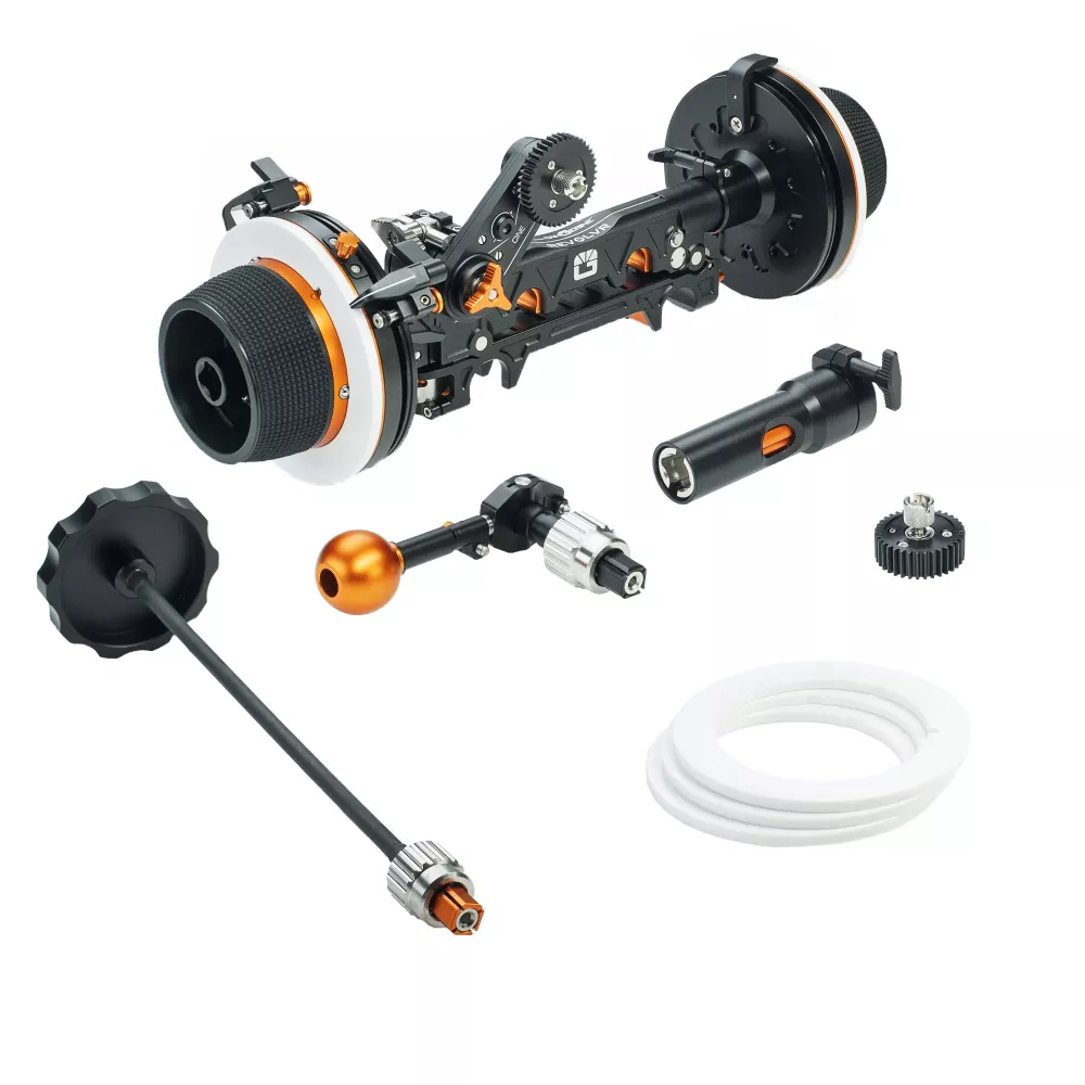 Bright Tangerine Revolvr Dual Sided 19mm Studio Kit