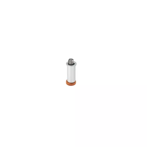 Bright Tangerine 3/8" support post for 15mm LWS Lens Support - Morrissey