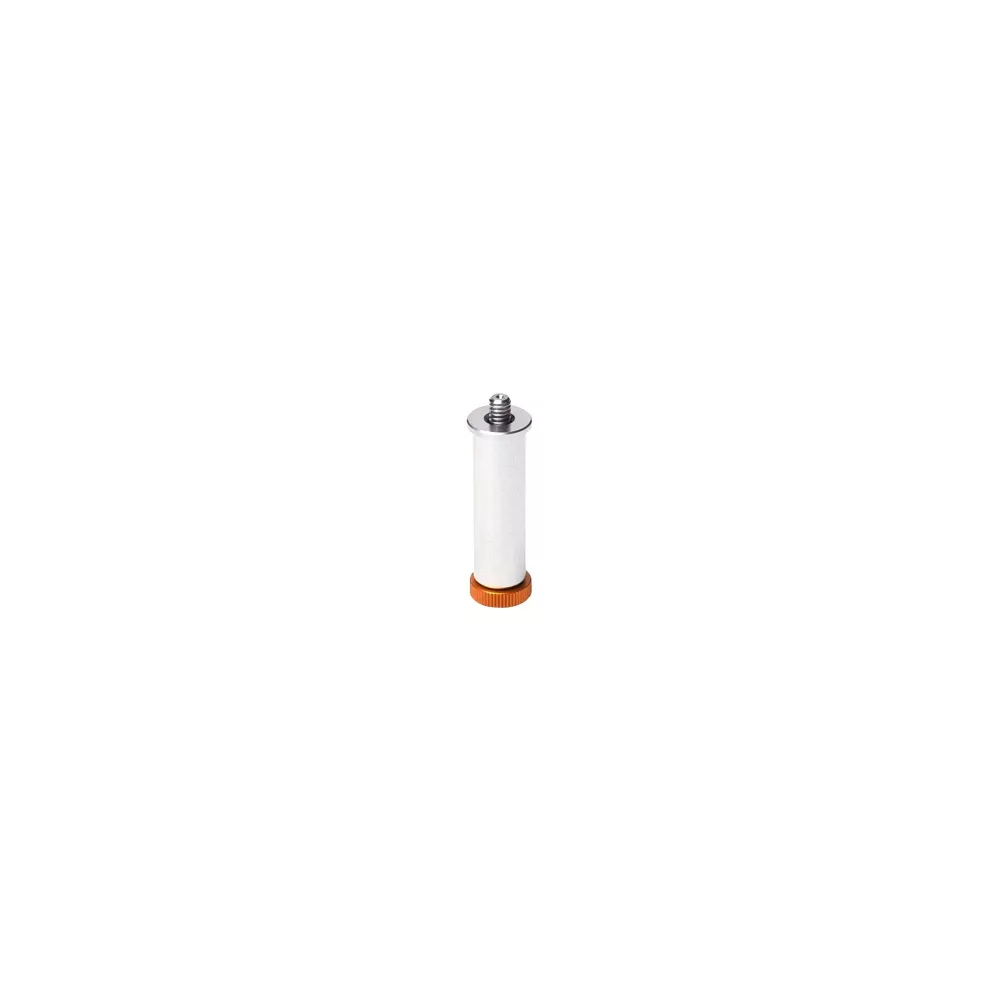 Bright Tangerine Extended 1/4" support post for 15mm LWS Lens Support