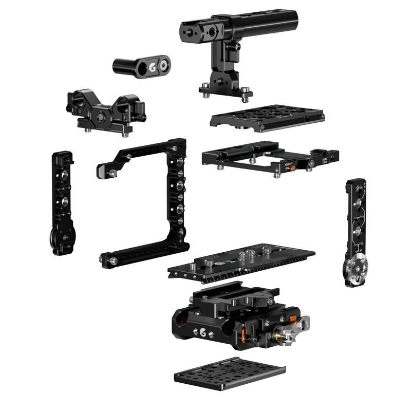 Bright Tangerine LeftField 3 Expert Kit for RED V-RAPTOR (DJI Ronin 2)