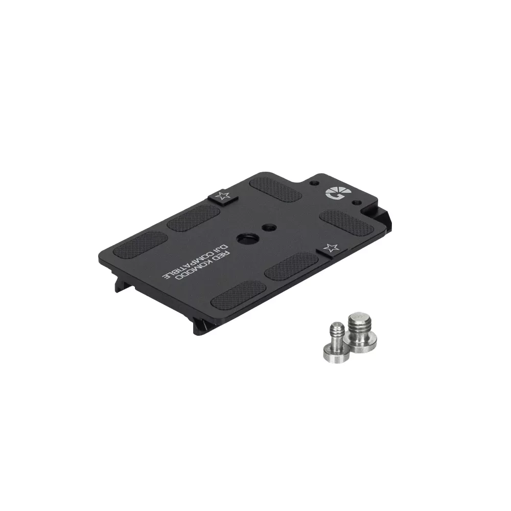 Bright Tangerine DJI RS 2 & RS 3 Dovetail for RED KOMODO