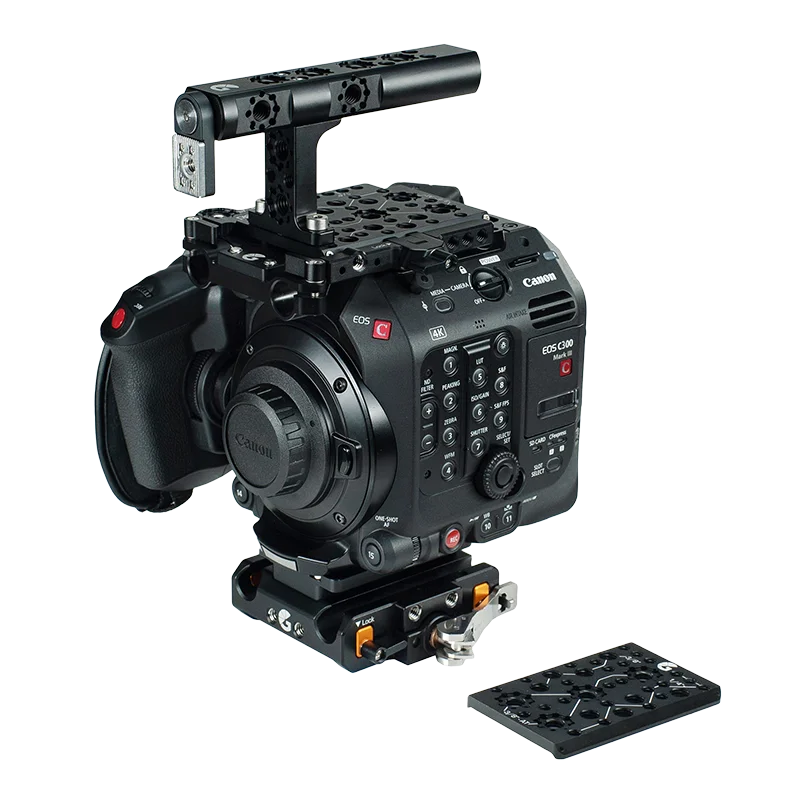 Bright Tangerine LeftField 3 Canon C300 Mk III - Base Kit