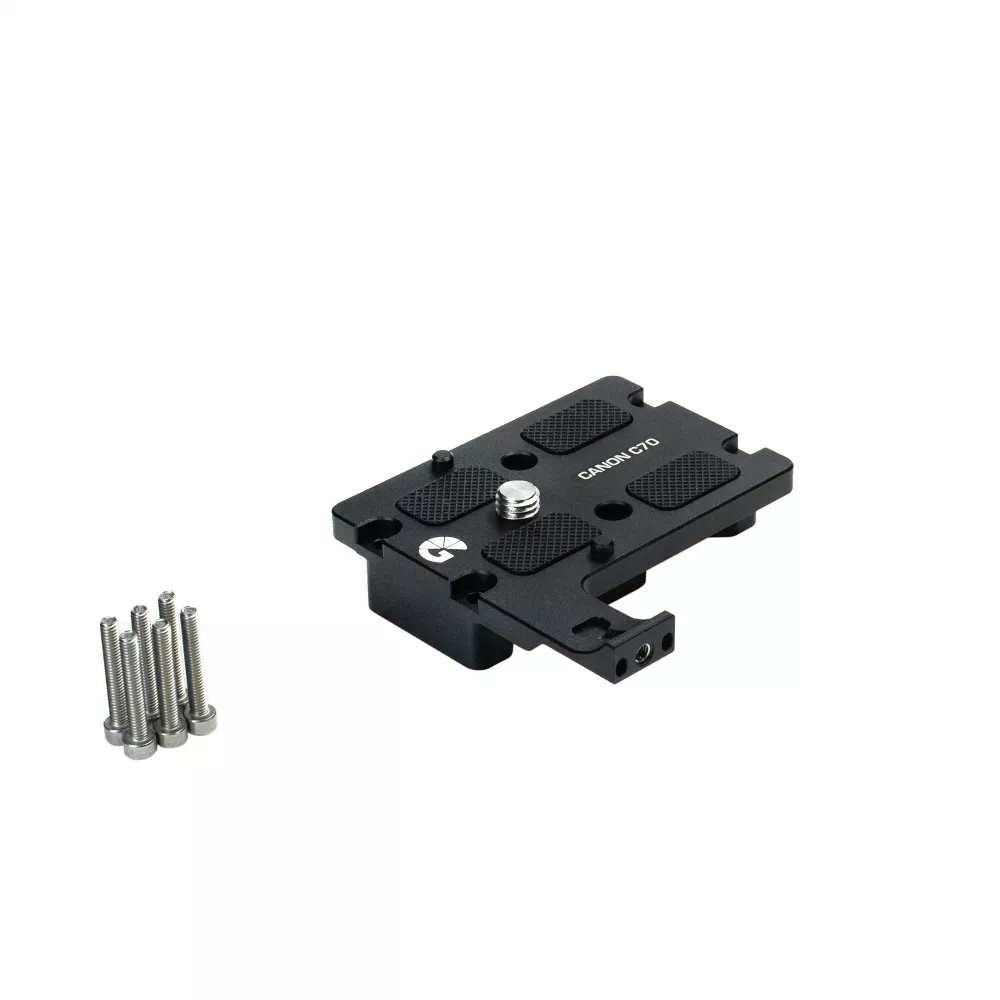 Bright Tangerine Canon C70 Standard Riser for 15mm Baseplate