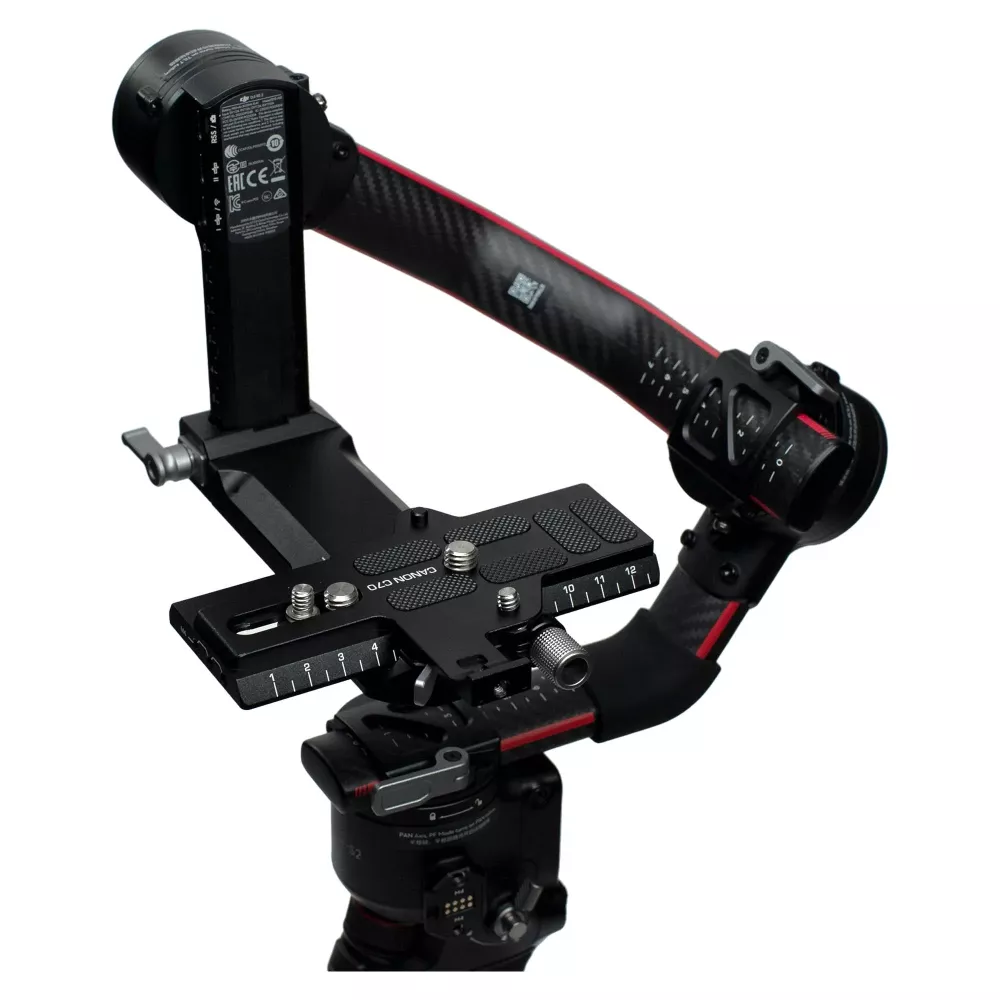 Bright Tangerine Canon C70 DJI RS 2 & RS 3 Dovetail