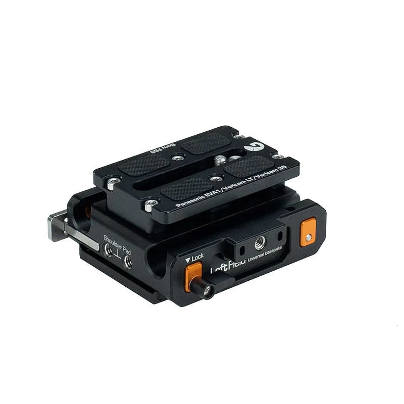 Bright Tangerine LeftField 3 Panasonic EVA-1 & Varicam 35/LT QR Baseplate