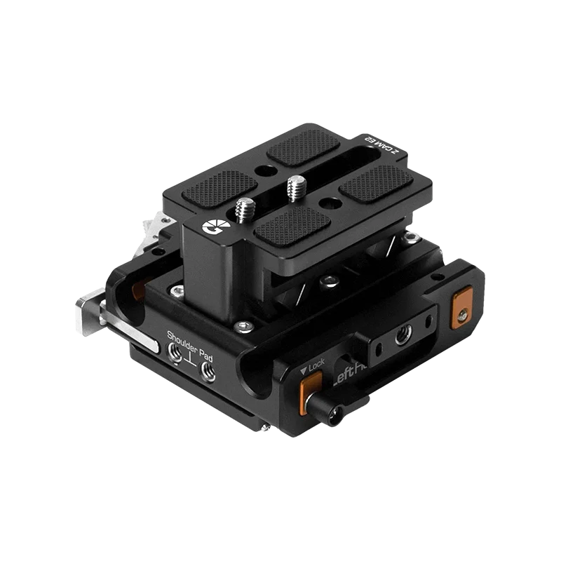 Bright Tangerine LeftField 3 Z Cam QR Baseplate