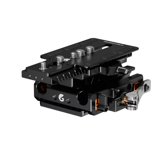 Bright Tangerine LeftField 3 QR Baseplate for RED KOMODO & KOMODO-X (DJI RS 2 & RS 3)