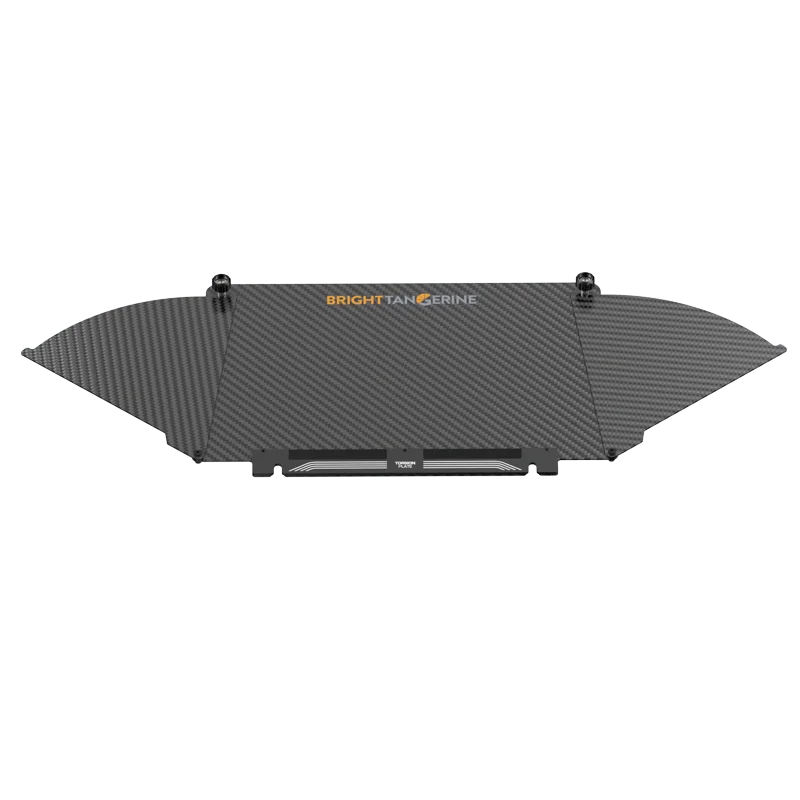 Bright Tangerine Carbon Fibre Top Flag (Misfit Kick & 360 Mk II)