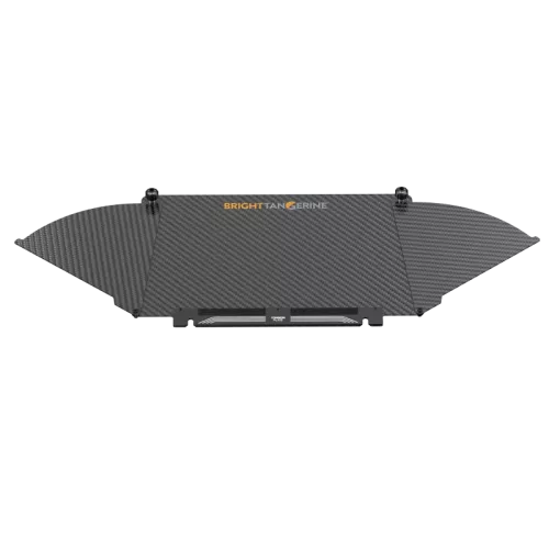 Bright Tangerine Carbon Fibre Top Flag (Misfit Kick & 360 Mk II)