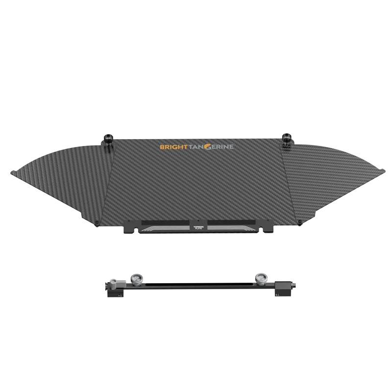 Bright Tangerine Carbon Fibre Bottom Flag (Misfit Kick & 360 Mk II)