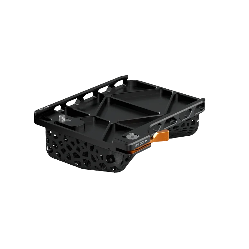 Bright Tangerine KASBAH Ātman Shoulder Rig Narrow One-Axis Pad