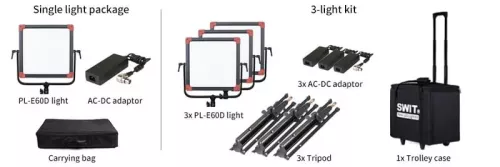 SWIT PL-E60D 3KIT