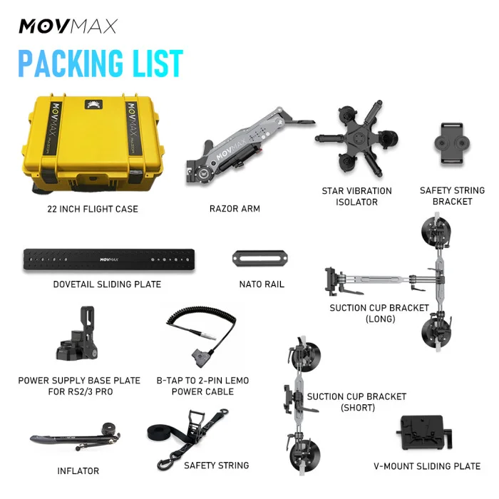 MOVMAX Razor Arm