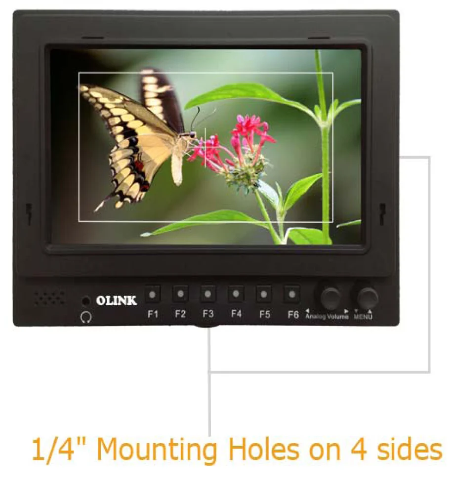 FM768P/S 7" HD-SDI LED LCD Field Monitor Pro kit