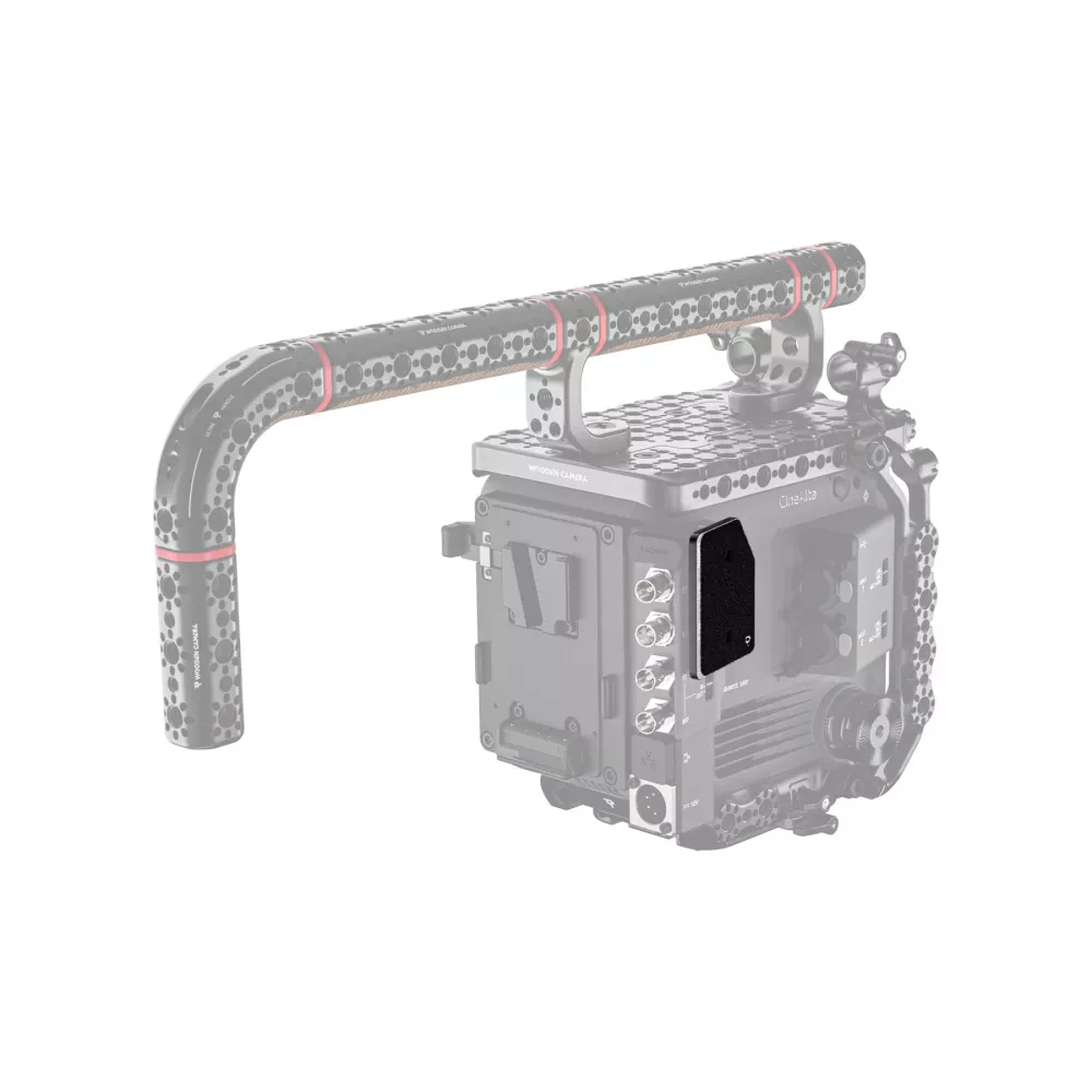Wooden Camera Side Hook and Loop Plate (Sony BURANO)