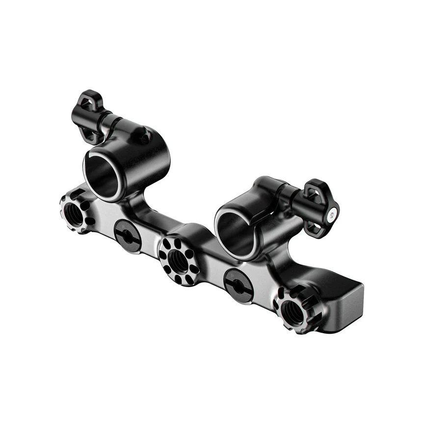 Wooden Camera Front Dual Rod Clamp (Sony BURANO)