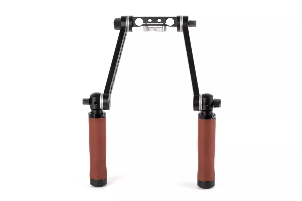 Wooden Camera Rosette Handle Kit (Rubber)