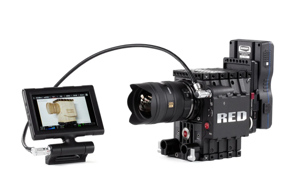 Wooden Camera LCD/EVF Cable (RED, R/R, 24")