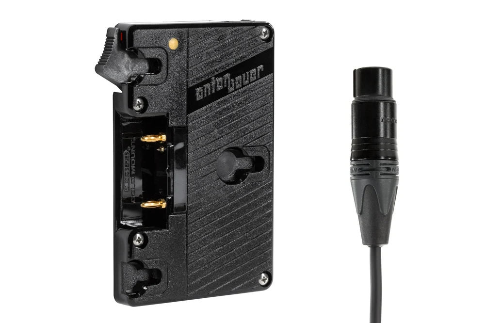 Wooden Camera Gold Mount (XLR 4 Pin)