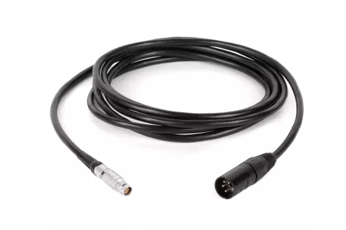 Wooden Camera 4pin XLR to RED DSMC1, DSMC2 (Straight, 120")