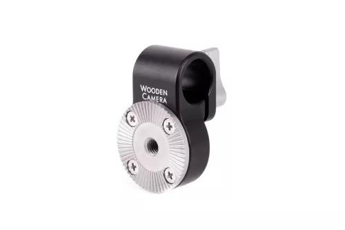 Wooden Camera 15mm Rod Clamp to ARRI Rosette