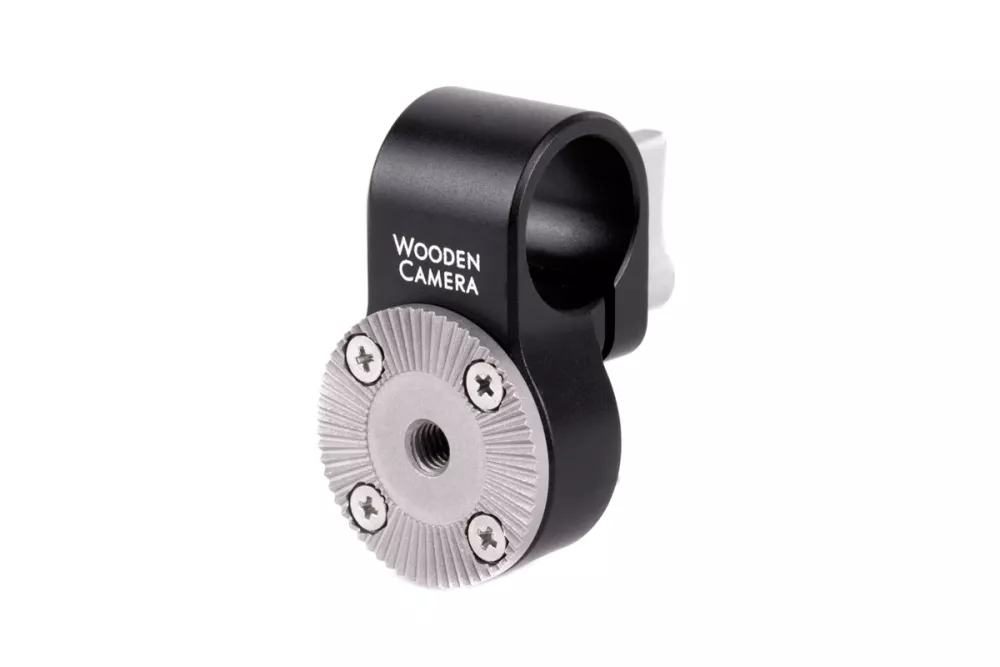 Wooden Camera 19mm Rod Clamp to ARRI Rosette