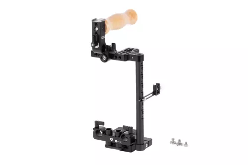 Wooden Camera Unified DSLR Cage (Large) with Wood Grip