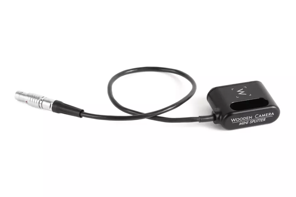 Wooden Camera 1 to 3 Mini Power Splitter (2pin LEMO Compatible)