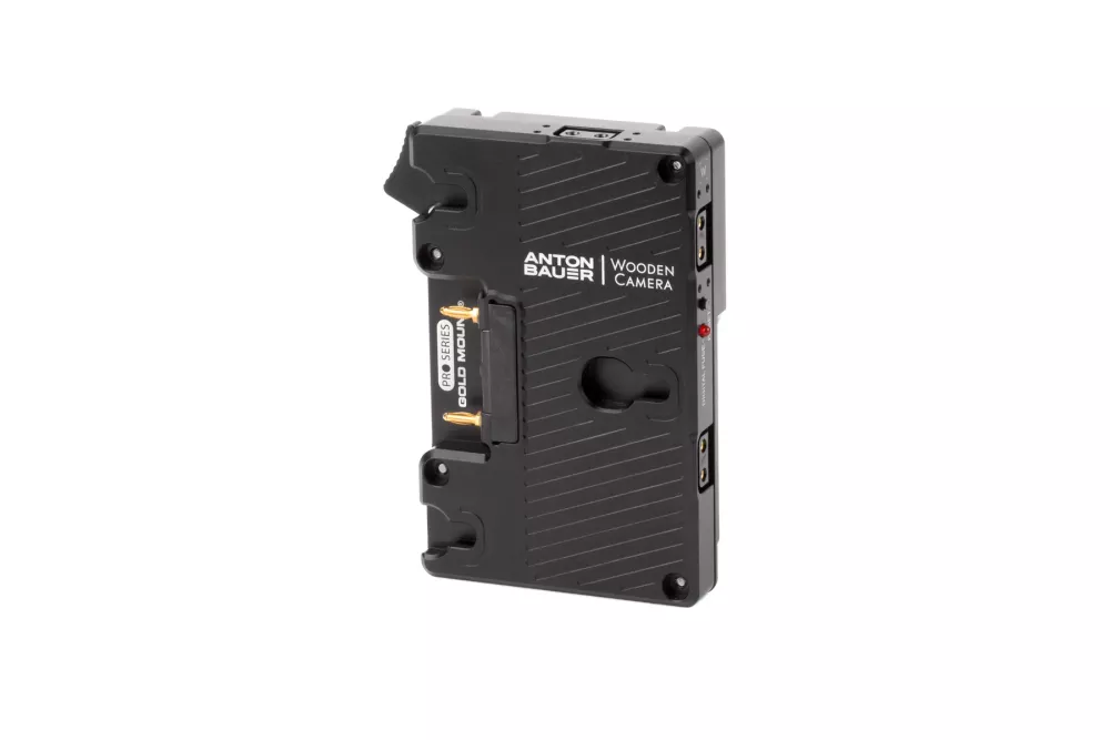Wooden Camera Pro V-Mount Camera to Gold Mount Battery Adapter