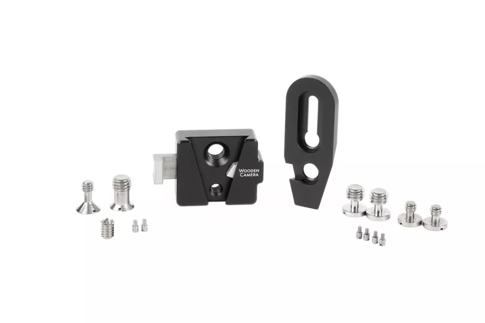 Wooden Camera Offset V-Lock Kit (Screw Slot and ARRI Mount 3/8-16)
