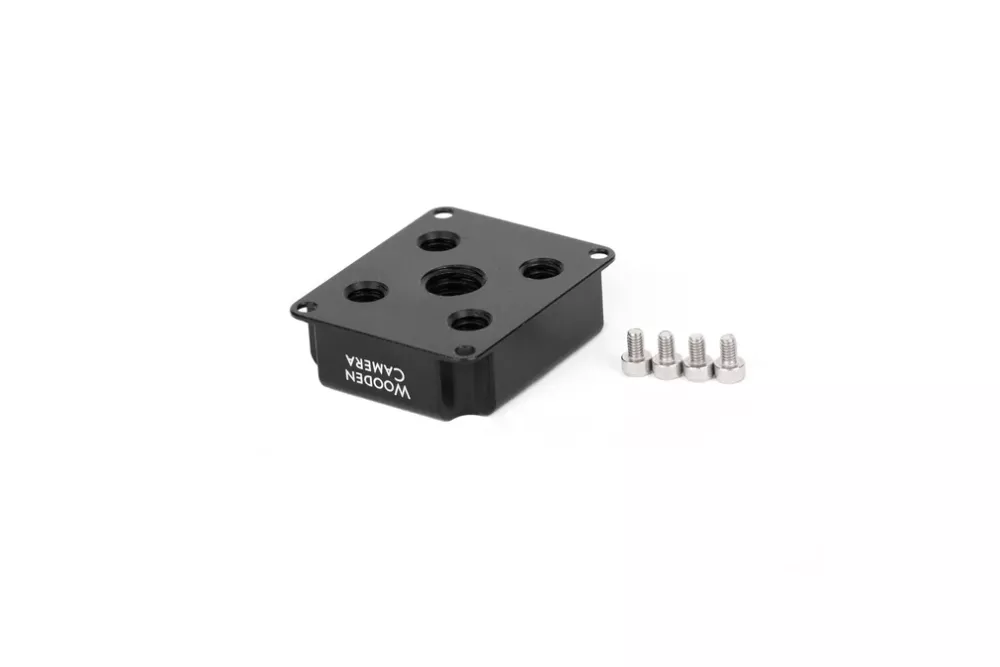 Wooden Camera DSMC2 EVF Mounting Plate w/ 1/4-20 and 3/8-16 ARRI Mount