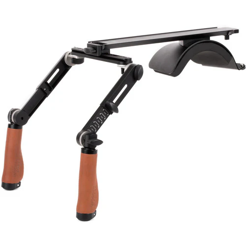 Wooden Camera Shoulder Rig v3 (Pro, Brown Leather)