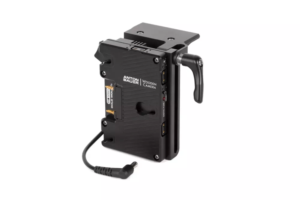 Wooden Camera Battery Slide Pro Gold Mount (Sony FX9)