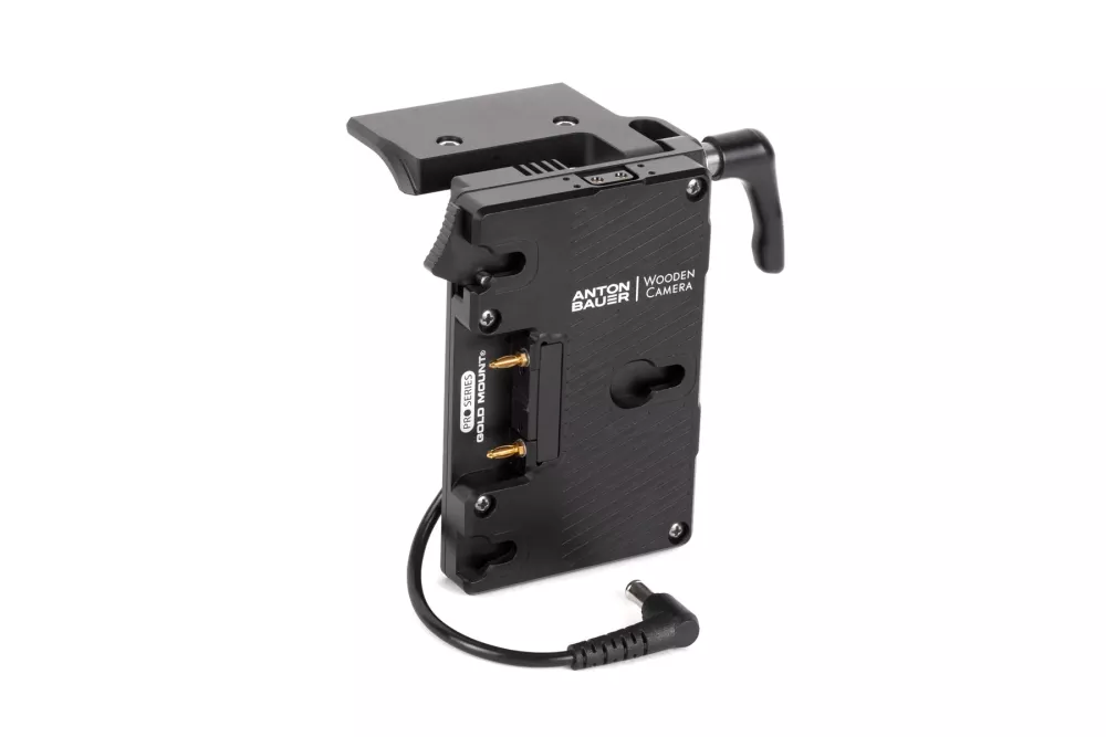 Wooden Camera Battery Slide Pro Gold Mount (Sony FX9)