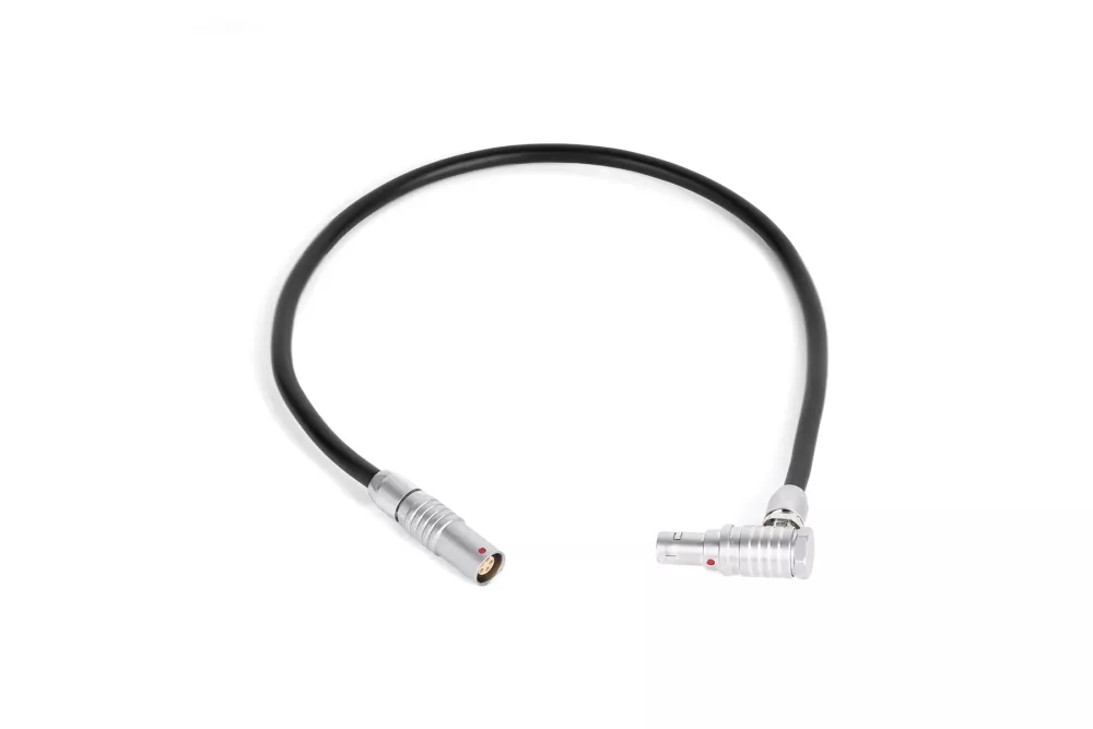 Wooden Camera RED Komodo Timecode In/Out Cable (12", Inward Right Angle)