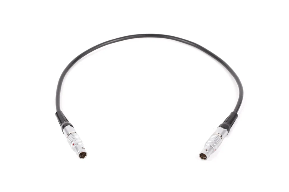Wooden Camera 2pin LEMO Compatible to 2pin LEMO Compatible Cable (12")
