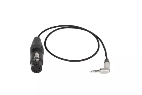 Wooden Camera Single 3.5mm TRS to 5pin Female XLR (18")