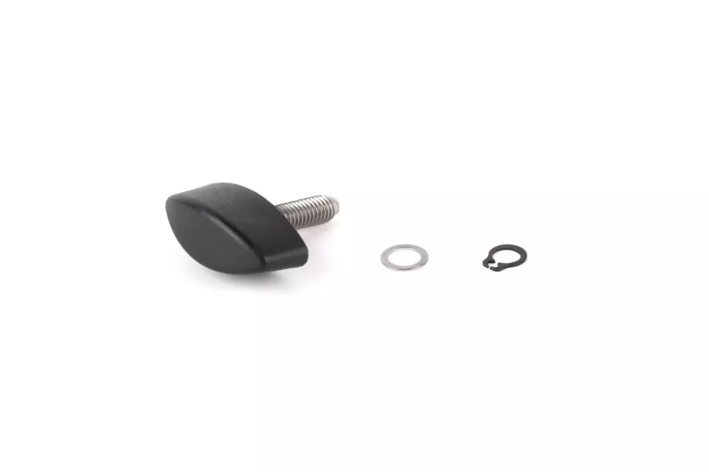 Wooden Camera M6 Knob (20mm), Washer, and Retaining Ring