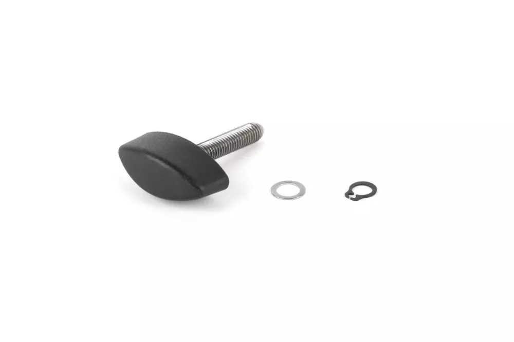 Wooden Camera M6 Knob (30mm), Washer, and Retaining Ring