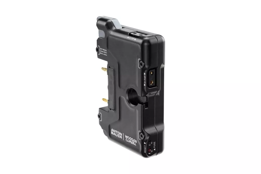 Wooden Camera Micro Battery Plate Adaptor V-Mount to Gold Mount