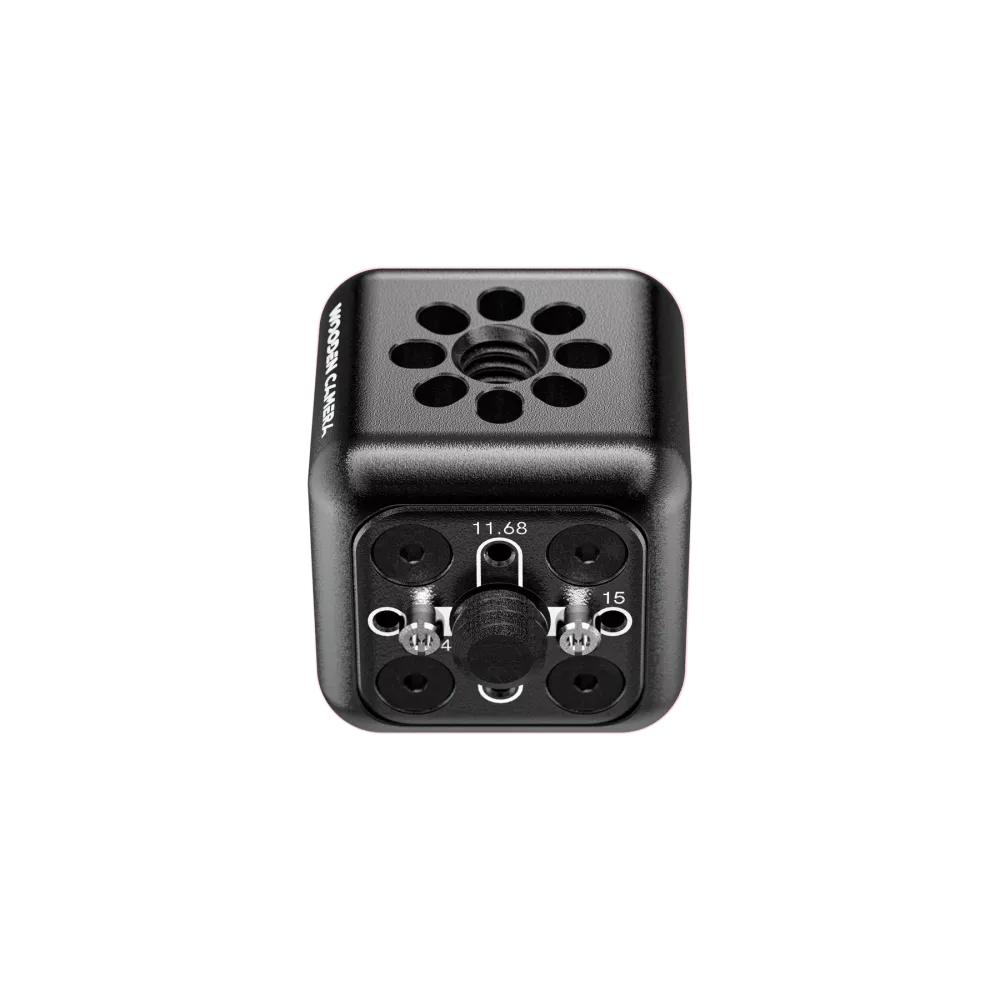 Wooden Camera Accessory Cube (1/4"-20 Bolt, 1/4"-20 Threads)