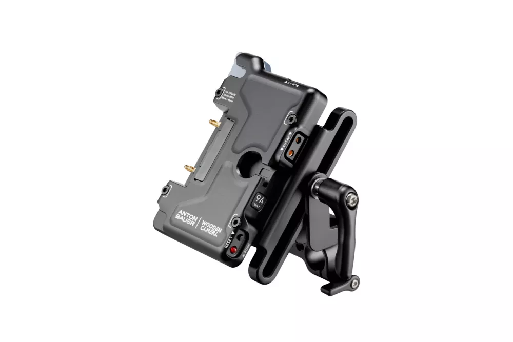 Wooden Camera Micro Battery Plate Battery Slide (Gold Mount)