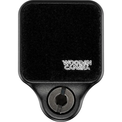 Wooden Camera BOLT-ON MINI HOOK AND LOOP PLATE (1/4"-20)