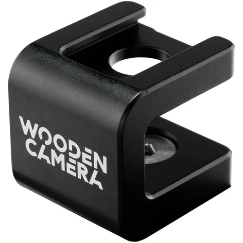 Wooden Camera Cold Shoe Riser Bracket (3/8-16)