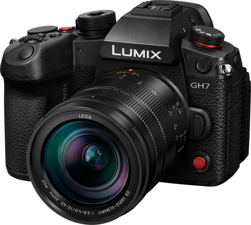 Pansonic Lumix GH7 Camera  + 12-60mm F/2.8-4 Leica Lens