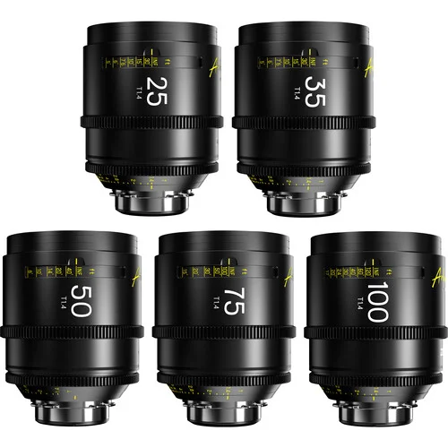 DZOFILM Arles 25/35/50/75/100mm FF/VV Prime Cine Lins Kit PL