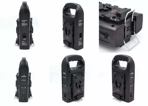 Farseeing FC-BP2-26V V-mount Double Charger