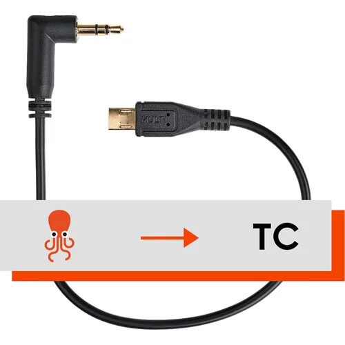 Tentacle Sync Micro Usb For Sony FX3 / FX30 / A7S3 / A1 - Timecode Cable 25cm