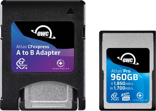 OWC Atlas Pro CFexpress 4.0  Type A + CFX A to B adapter incl. - 960GB