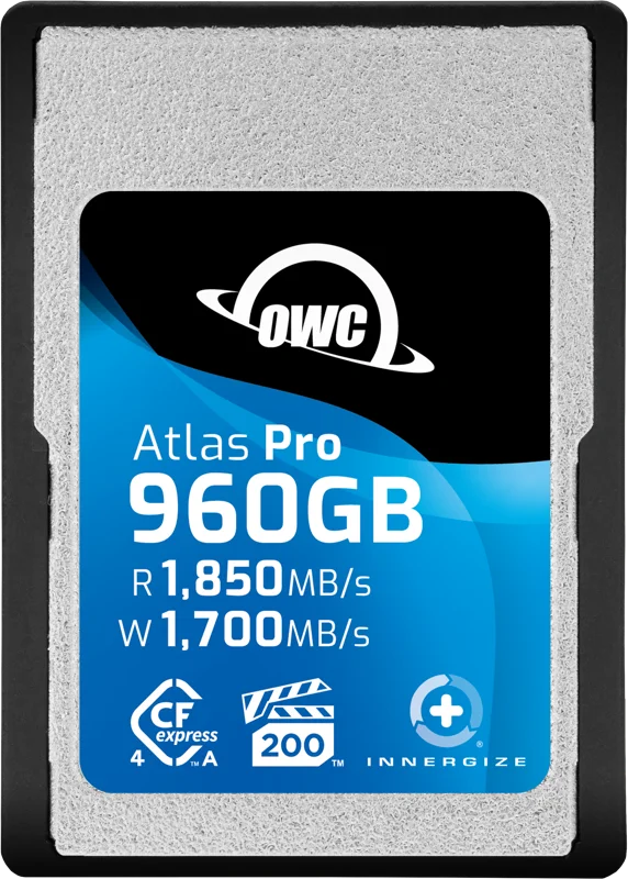 OWC Atlas Pro CFexpress 4.0  Type A + CFX A to B adapter incl. - 480GB